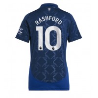 Maglie da calcio Manchester United Marcus Rashford #10 Seconda Maglia Femminile 2024-25 Manica Corta